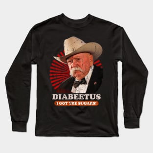 Vintage Diabeetus I got the sugars! Long Sleeve T-Shirt